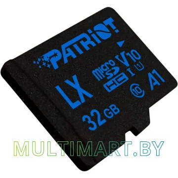Карта памяти Patriot microSDHC LX Series PSF32GLX11MCH 32GB